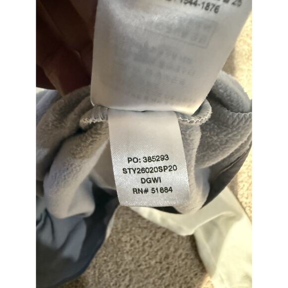 Patagonia Women’s Lightweight Synchilla Snap-T Fleece Pullover Gray White L SP20 - Picture 7 of 8